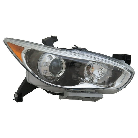 Replacement TYC 20-9771-00-1 Passenger Side Headlight for 2013 JX35 14-15 QX60
