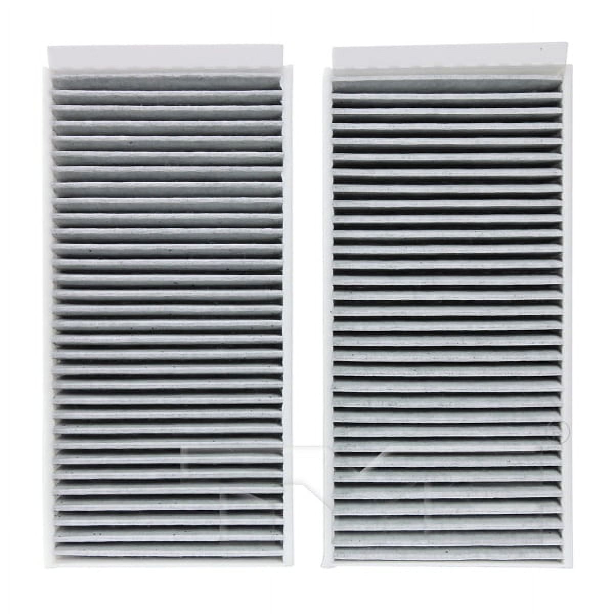 TYC 800211P Cabin Air Filter Replacement - Particle & Odor Filter For Car AC System, Easy Install, Fits Select Vehicle Models