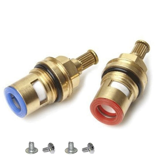 Replacement Tap Cartridge Valve Ceramic Disc Gland Quarter Turn 20 Teeth 1/2"