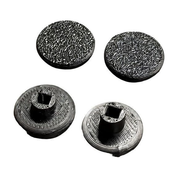 Replacement Thumbstick Caps for Handheld Gaming Consoles, 2 Pair High and Low Set, 3D Printed
