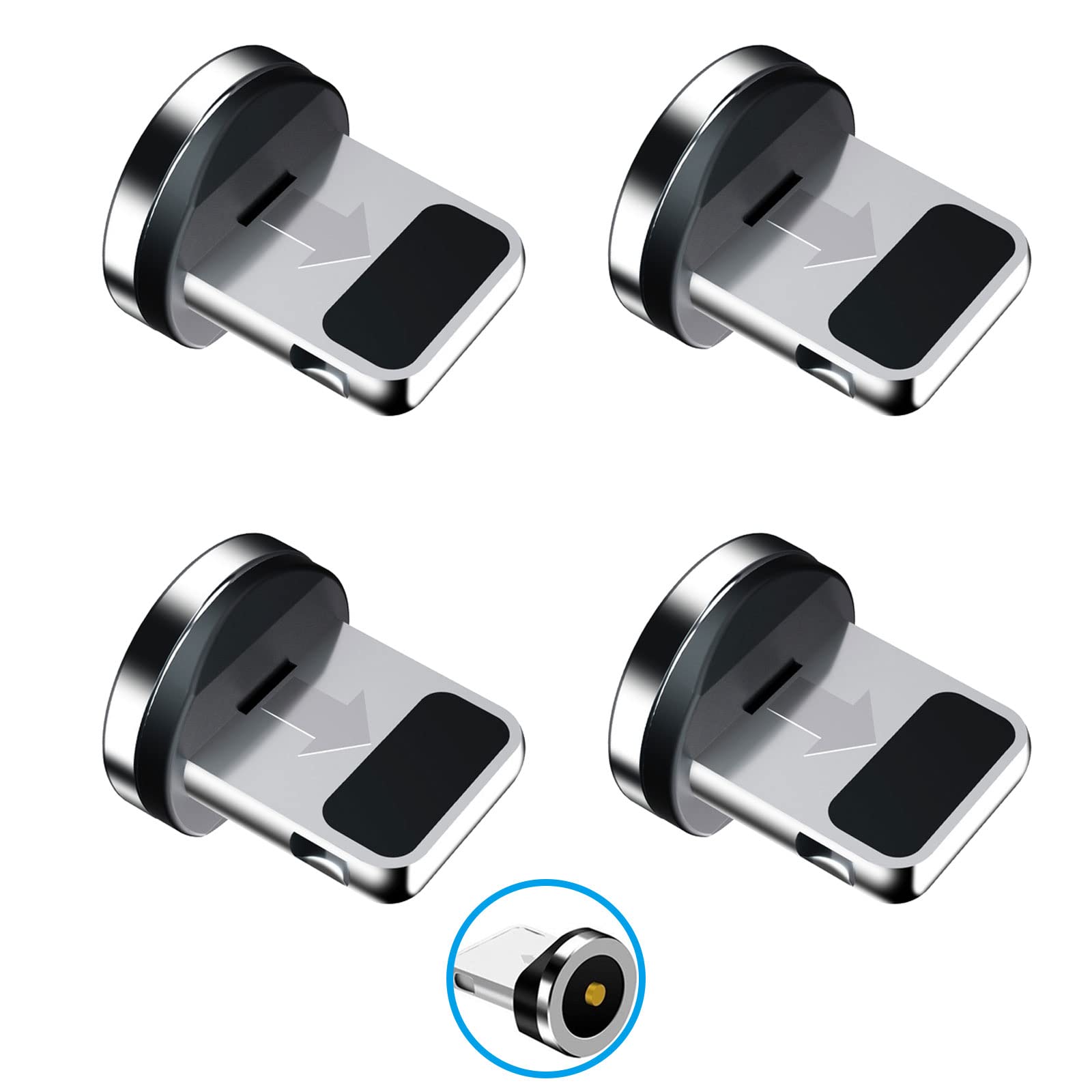 Replacement Tips Charging Cable [4 Pack] Phone