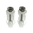 thumbnail image 1 of Replacement Toilet Seat Hinge Bolts Stainless Steel with Washer/Nut Combo 2-Pack, 1 of 4