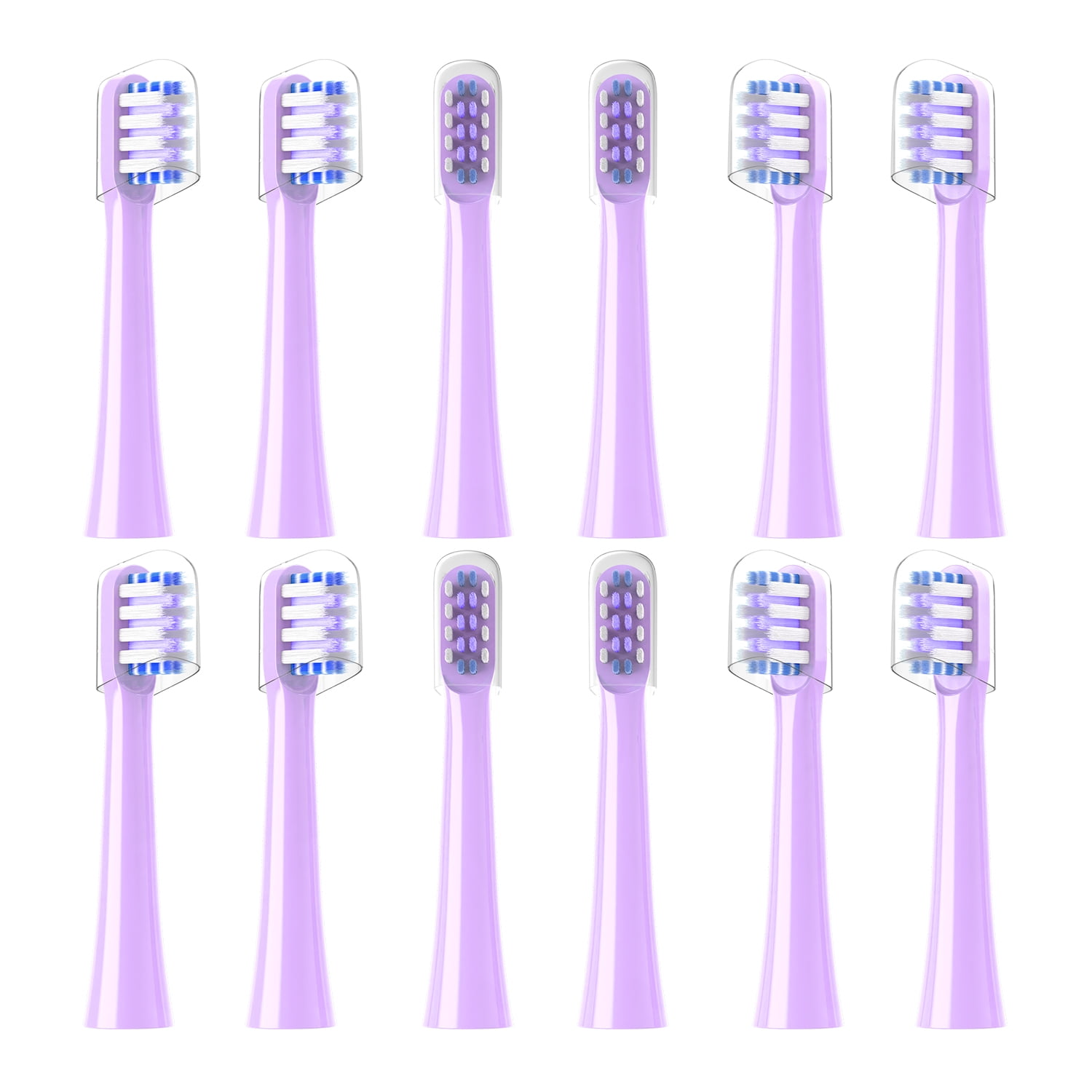 Healthy Electric Replacement Toothbrush Heads, Compatible with Colgate