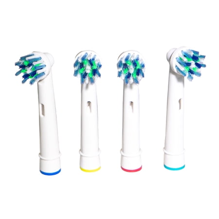 Replacement Toothbrush Heads for Oral-B, 4 Pack Replacement Heads Compatible with All Oral B Braun Electric Toothbrush