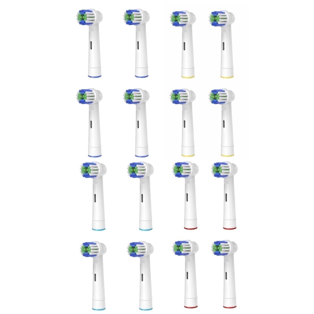 LANDSING PRO Compact Replacement Toothbrush Heads, Soft Bristles, Compatible with Standard Rotary Electric Toothbrush Handles, 12 Pack