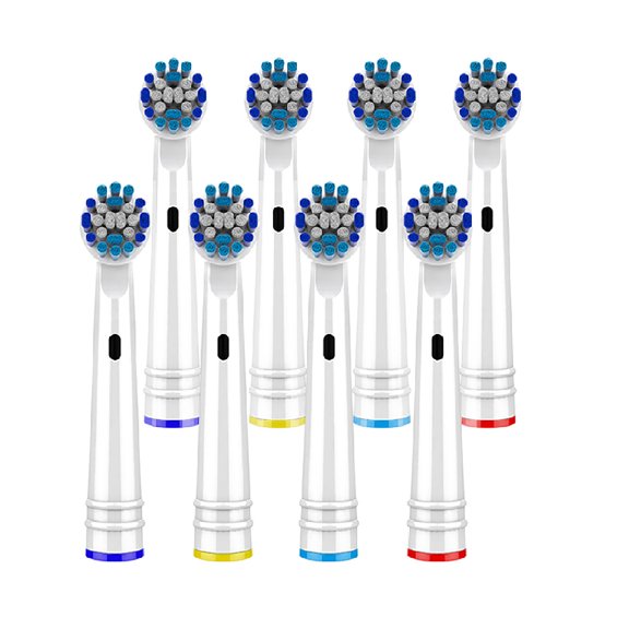 Replacement Toothbrush Heads for Oral B, Replacement Heads Compatible with Oral B Braun Electric Toothbrush