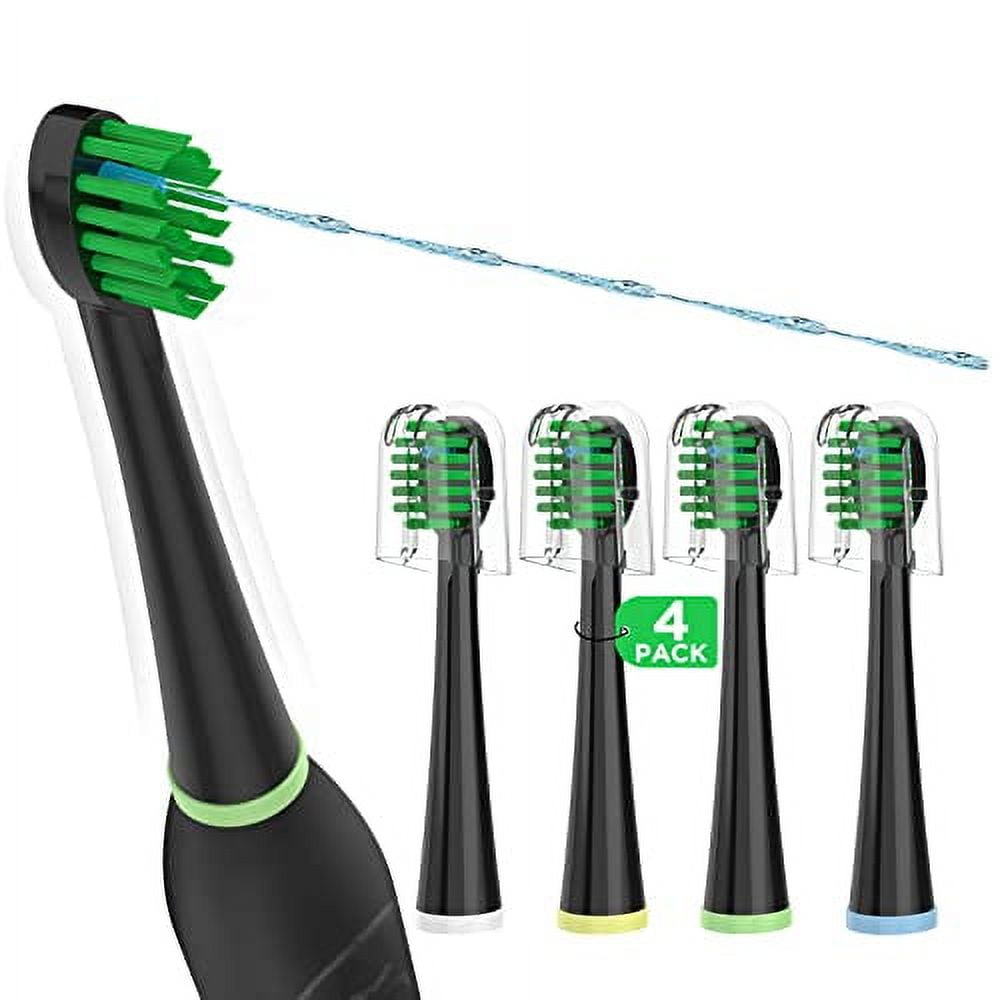 Replacement Toothbrush Heads for Water Pik Sonic Fusion (SF01 / SF02 / SF03 / SF04), Compact