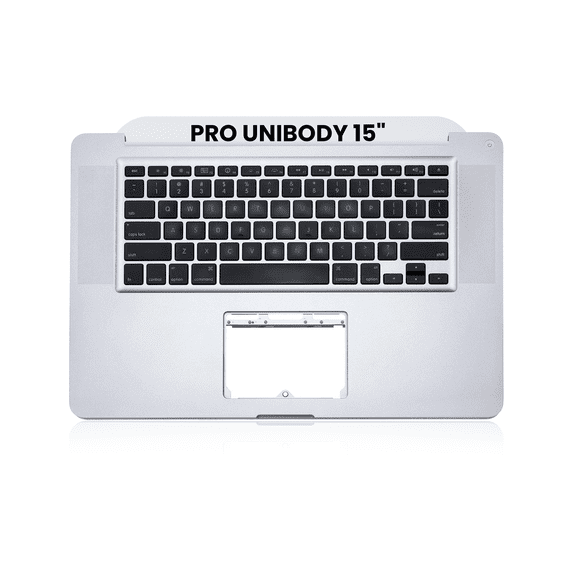 Replacement Top Case And Keyboard Compatible With MacBook Pro Unibody 15" (A1286 / Late 2008) (US English)