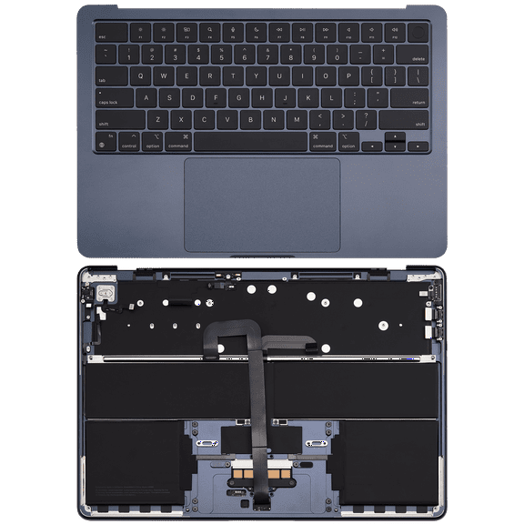Replacement Top Case Assembly W/Battery And Keyboard Compatible For MacBook Air 13" (A2681 / Mid 22) (Midnight) (US)