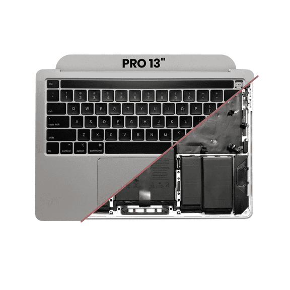 Replacement Top Case Assembly W/Battery & Keyboard Compatible For MacBook Pro 13" (A2251/2020)