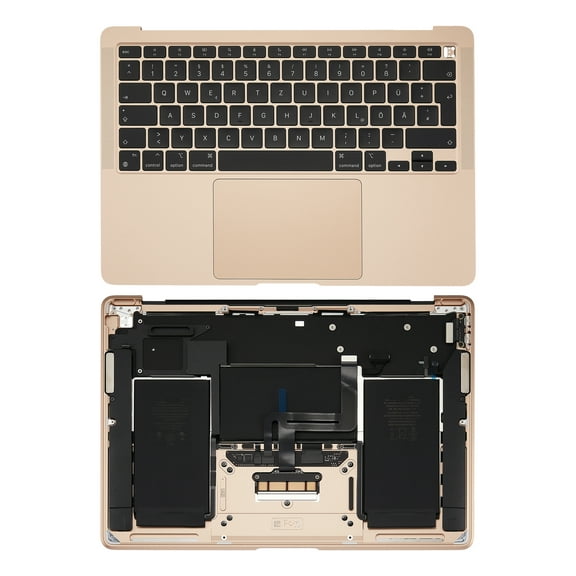 Replacement Top Case Assembly With Battery And Keyboard Compatible With MacBook Air 13" Retina (A2337 / Late 2020) (Rose Gold) (UK Keyboard)