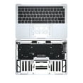 thumbnail image 1 of Replacement Top Case With Keyboard Compatible For MacBook Pro 13" W/ Touch Bar (A1706 / Late 2016 / Mid 2017) (French Keyboard) (Silver), 1 of 8