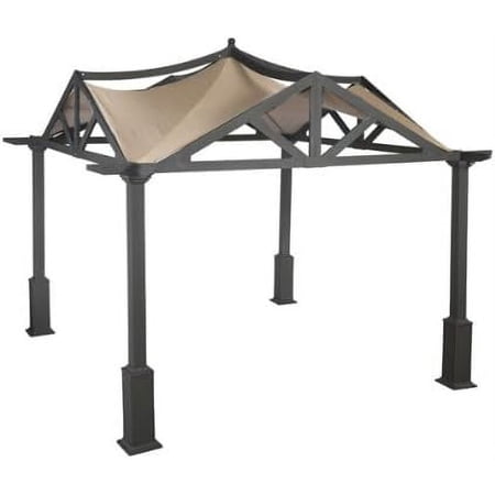 Replacement Top Cover for Garden 10' x 10' Pergola Gazebo - RipLock 500