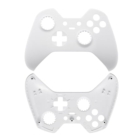 Replacement Top Faceplate Compatible With Xbox One Elite Controller (White)