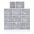 thumbnail image 1 of Replacement Touch IC Stencils For iPhone 11 Series / 12 Series / 13 Series, 1 of 1