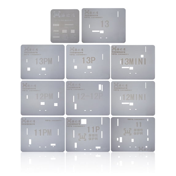 Replacement Touch IC Stencils For iPhone 11 Series / 12 Series / 13 Series