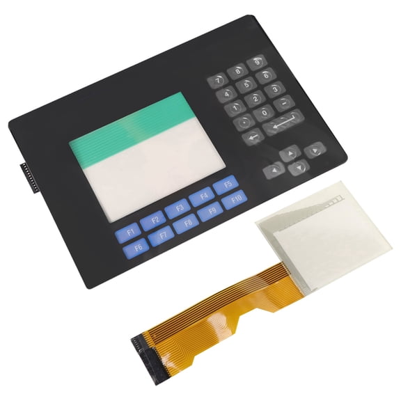 Replacement Touch Screen Glass Panel & Membrane Keypad for PanelView 600 2711-B6C8, 2711-B6C8L1