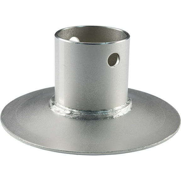 Replacement Trailer Tongue Jack Foot Pad, 5.44" Diameter, Fits 2" Round Tube Leg, Power, , Quick Drop, Sidewinder, Clevis Not Included - 165253