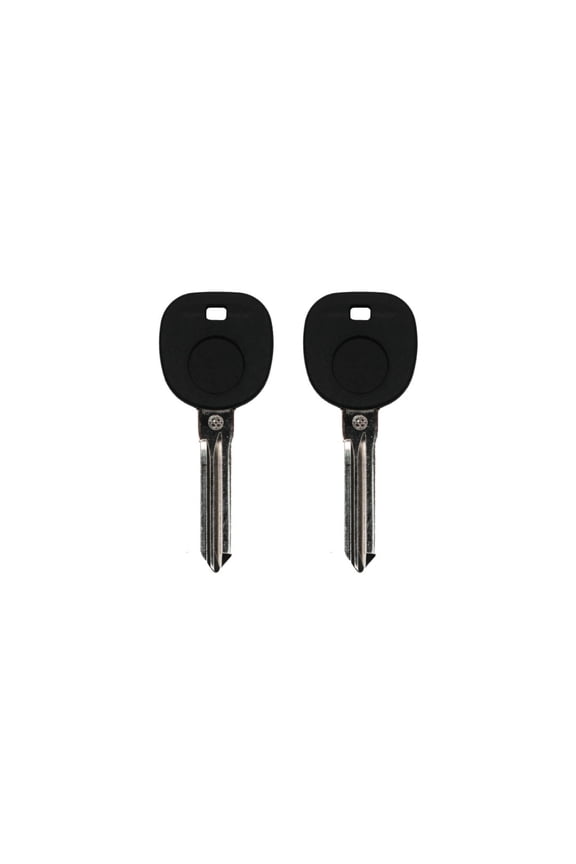 Replacement Transponder B111 Ignition Car Key for 2007-2009 Pontiac Torrent Part number 23372322 Chip ID 46 (Circle+) Pack of 2
