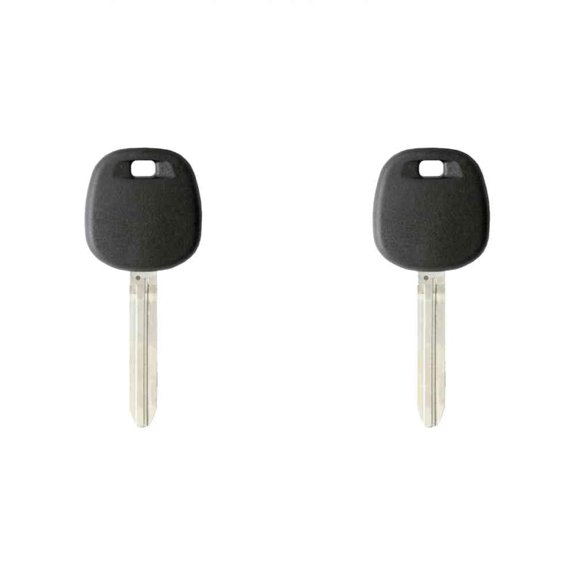Replacement Transponder Ignition Car Key for Toyota 4Runner 2008 TOY44D Part number 89785-08020 89785-60160 Chip ID TEXAS 4D 67 ("Dot" chip) Pack of 2