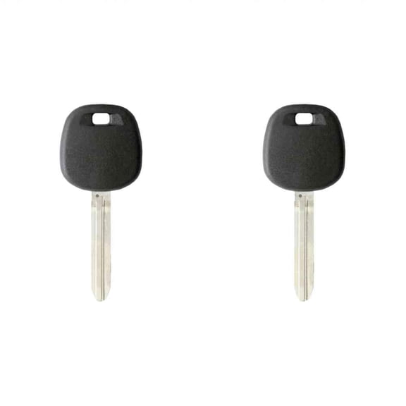 Replacement Transponder Ignition Car Key for Toyota Corolla 2007 TOY44D Part number 89785-08020 89785-60160 Chip ID TEXAS 4D 67 ("Dot" chip) Pack of 2