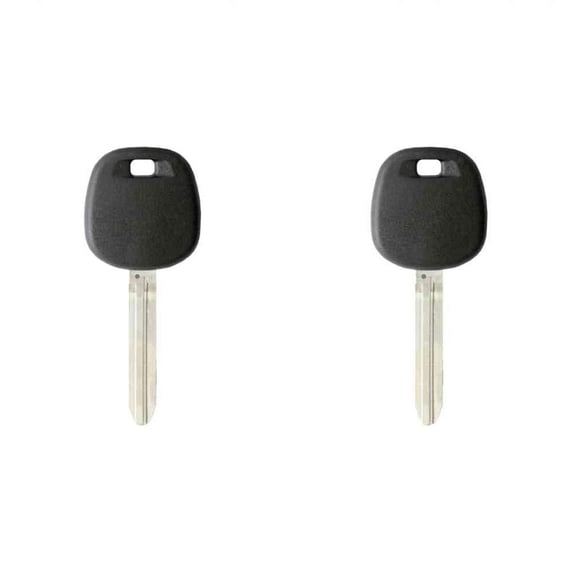 Replacement Transponder Ignition Car Key for Toyota Highlander 2008 TOY44D Part number 89785-08020 89785-60160 Chip ID TEXAS 4D 67 ("Dot" chip) Pack of 2