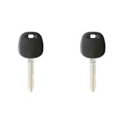 Replacement Transponder Ignition Car Key for Toyota Sequoia 2003-2010 TOY44D Part number 89785-08020 89785-60160 Chip ID TEXAS 4D 67 Dot chip Pack of 2