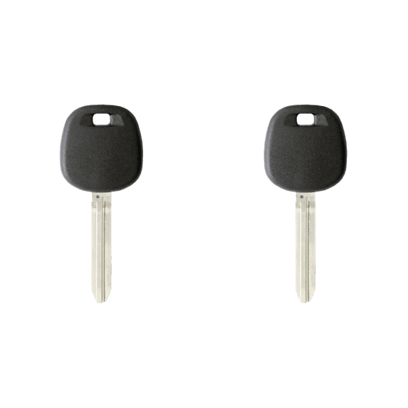 Replacement Transponder Ignition Car Key for Toyota Sequoia 2005 TOY44D Part number 89785-08020 89785-60160 Chip ID TEXAS 4D 67 ("Dot" chip) Pack of 2