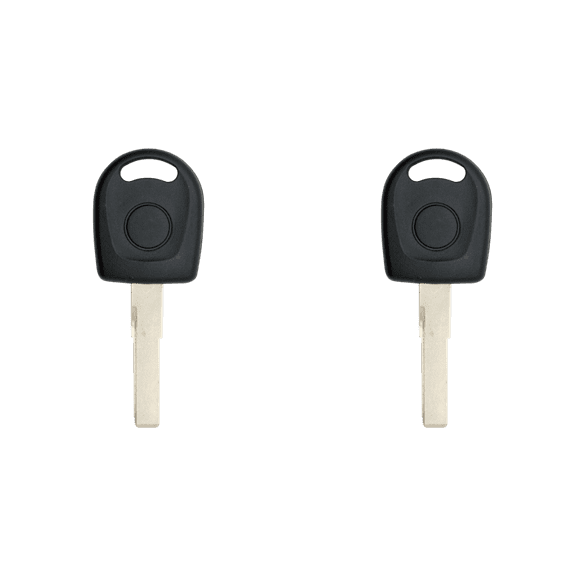 Replacement Transponder Ignition Car Key for Audi Allroad Quattro 2002 Part number HU66 HU66T6 Chip ID 48 Pack of 2
