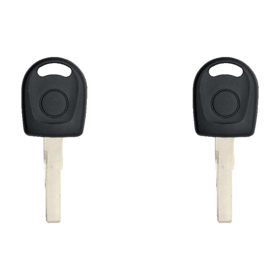 Replacement Transponder Ignition Car Key for Audi Allroad Quattro 2002 Part number HU66 HU66T6 Chip ID 48 Pack of 2