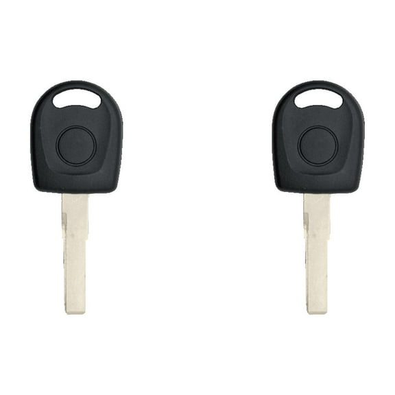 Replacement Transponder Ignition Car Key for Audi RS6 2003 Part number HU66 HU66T6 Chip ID 48 Pack of 2