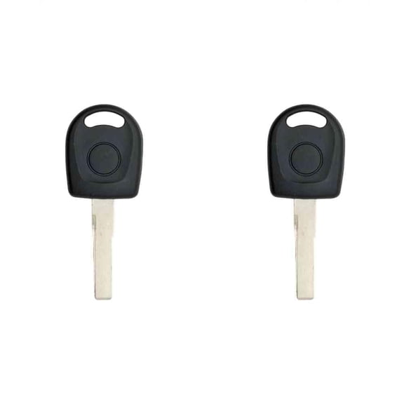 Replacement Transponder Ignition Car Key for Audi S4 2003 Part number HU66 HU66T6 Chip ID 48 Pack of 2