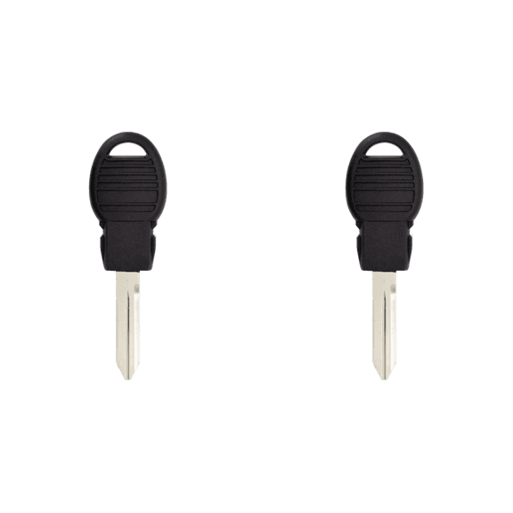 Replacement Transponder Ignition Car Key for Dodge Grand Caravan 2016 Part number 68033740AA Chip ID 46 Pack of 2