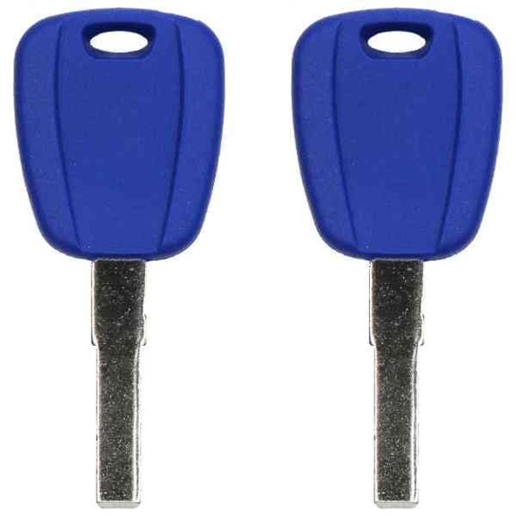 Replacement Transponder Ignition Car Key for Fiat 500 2015 Part number SIP22 SIP22-PT SIP22PT Chip ID 46 Pack of 2