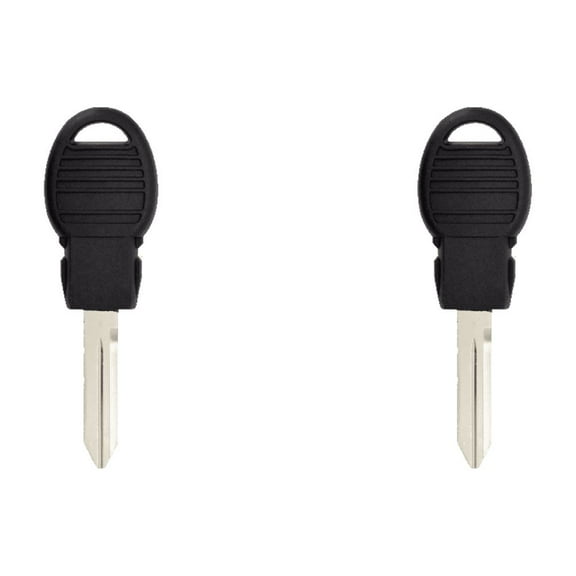 Replacement Transponder Ignition Car Key for Jeep Grand Cherokee 2011 Part number 68033740AA Chip ID 46 Pack of 2