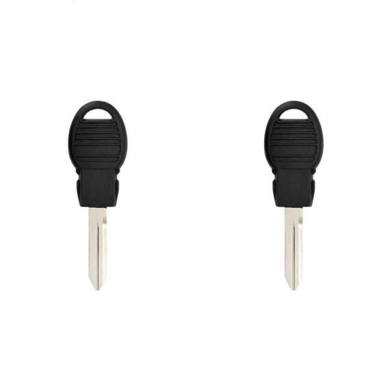 Replacement Transponder Ignition Car Key for Ram Pickup 2000-2019 Part number 68033740AA Chip ID 46 Pack of 2