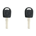 thumbnail image 1 of Replacement Transponder Ignition Car Key for Volkswagen Jetta 2003 Part number HU66 HU66T6 Chip ID 48 Pack of 2, 1 of 1