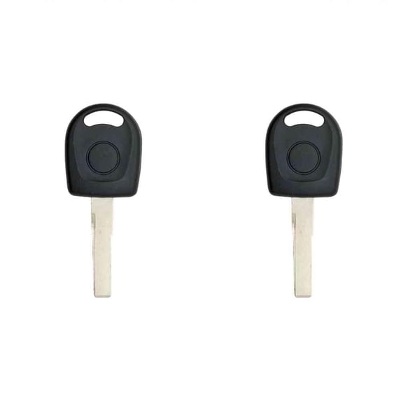 Replacement Transponder Ignition Car Key for Volkswagen Rabbit 2006 Part number HU66T24 Chip ID 48 Can Pack of 2