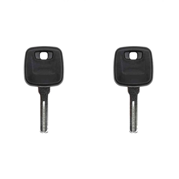 Replacement Transponder Ignition Car Key for Volvo V70 2003 Part number 9203132 NE66 Chip ID 48 Pack of 2