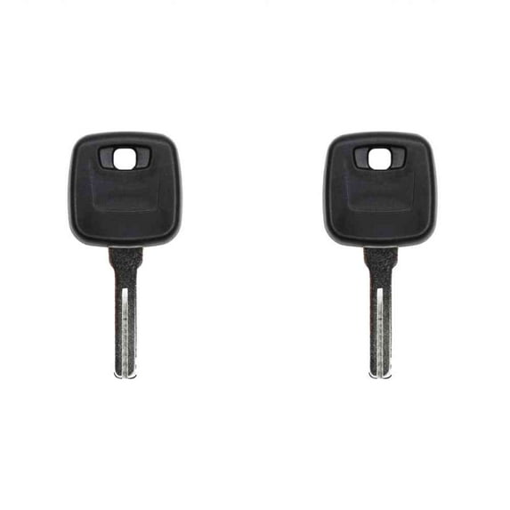 Replacement Transponder Ignition Car Key for Volvo XC90 2003 Part number 9203132 NE66 Chip ID 48 Pack of 2
