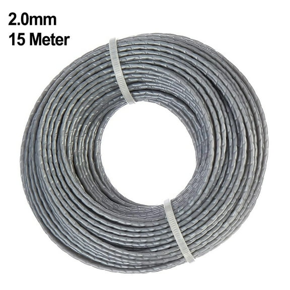 Replacement Trimmer Line Spool 15M/ For Bosch Easy GrassCut GrassCut AdvancedGrassCut ART Series, Mowing Wire For Garden Lawn Edging(2.0 mm 15 Meter)
