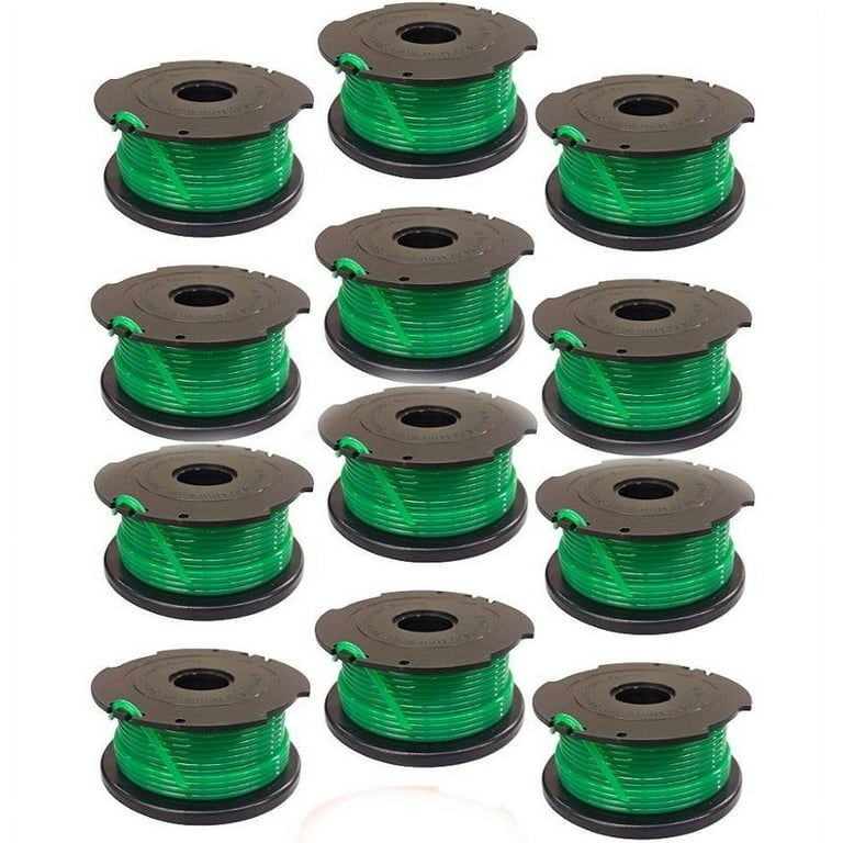 Replacement Trimmer Spool for Black and Decker GH3000 AFS Auto Feed 12 Pack  
