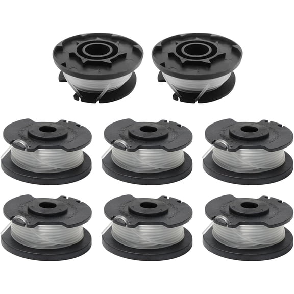 Replacement Trimmer Spools for Hyper Tough, 0.065” 16ft Weed Eater String Spool Line Compatible with HT19-401-003-06 & HT19-401-003-07