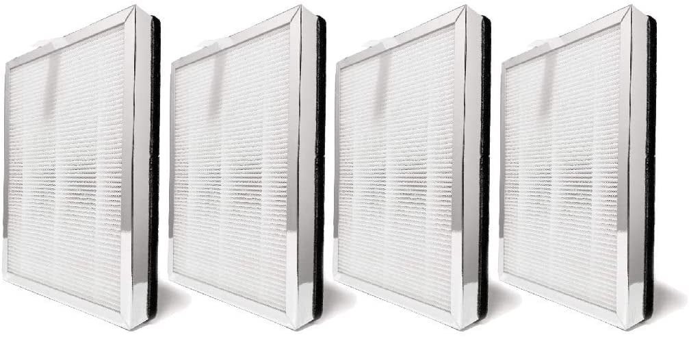 Replacement True HEPA Filter MA-25R Compatible with MA-25 Air Purifier. 4 Packs