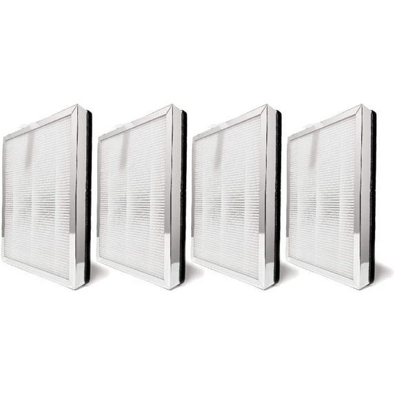 Replacement True HEPA Filter MA-25R Compatible with MA-25 Air Purifier. 4 Packs