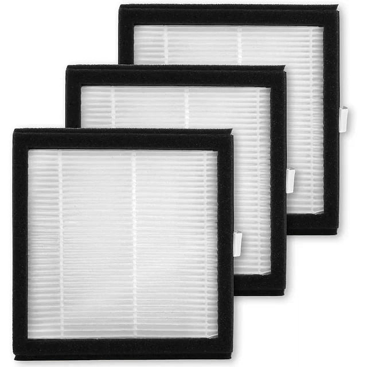 Replacement True HEPA Filters Compatible with Afloia AQ8 Q8/ Honati/Hysure Q7/Tenergy Sorbi Air Purifier 2-in-1 Dehumidifier(1000ML),H13 Air Clean Dust VOCs,3 Packs