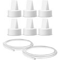 thumbnail image 1 of Replacement Tubing and Duckbill Valve Compatible with Spectra S1 Spectra S2 Spectra 9 Plus Replace Spectra Tubing Avent Tubing Ameda Tubing Not Original Spectra Pump Parts, Made by Maymom, 1 of 8