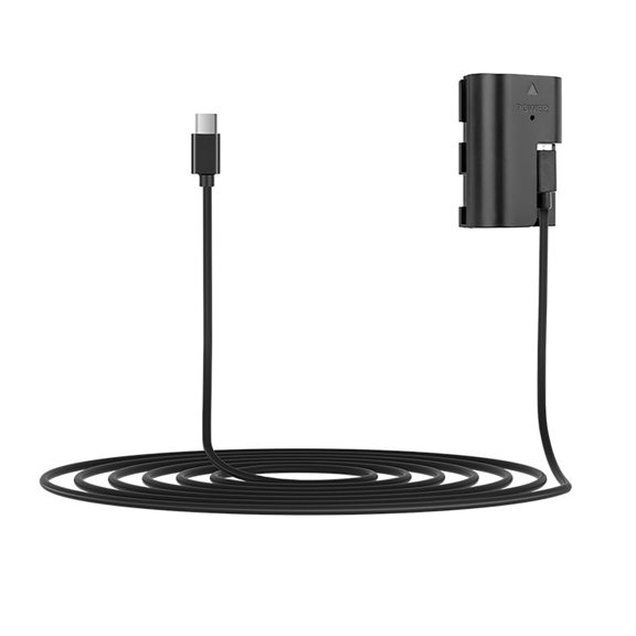 Replacement Type C Power Connectors Cable for LPE6 Dummys for 90D 80D 70D 60Da Mark 6D Mark