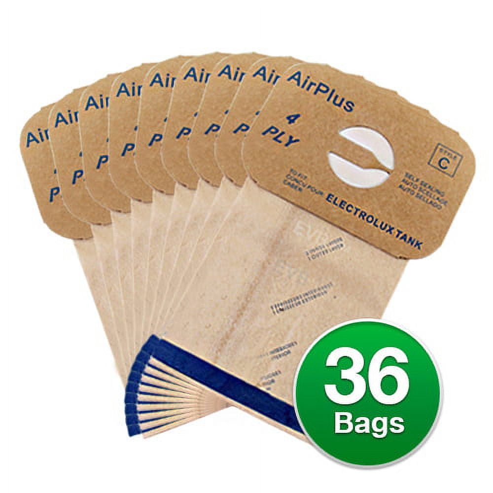 Replacement Type C Vacuum Bag for Electrolux 1401 (3 Pack)