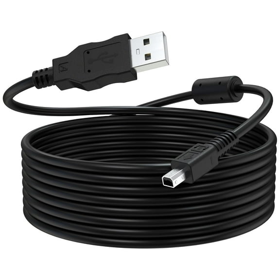 Replacement UC-E4 USB Cable Photo Transfer Cord Compatible with Olympus 2112-DP, C-1, C-1 Zoom, C-2, C-200 Zoom, C-4040 Zoom, D-510 Zoom, E-20P, E-100 RS Digital Cameras (4.9FT/1.5M)